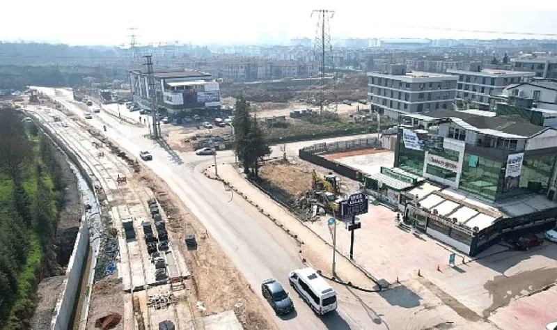 Alikahya Tramvay Hattı güzergâhına otopark yapılıyor