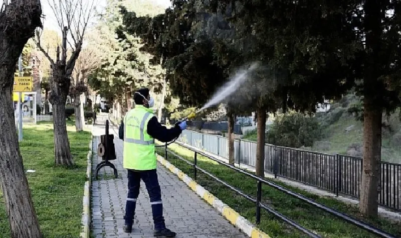 Balçova’da ilaçlama seferberliği