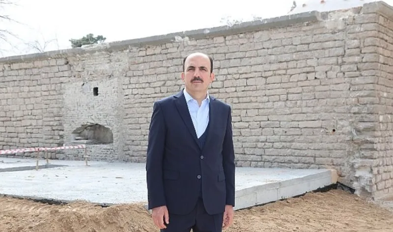 Başkan Altay 600 Yıllık Tarihi Hamamın Su Müzesi Olacağını Açıkladı