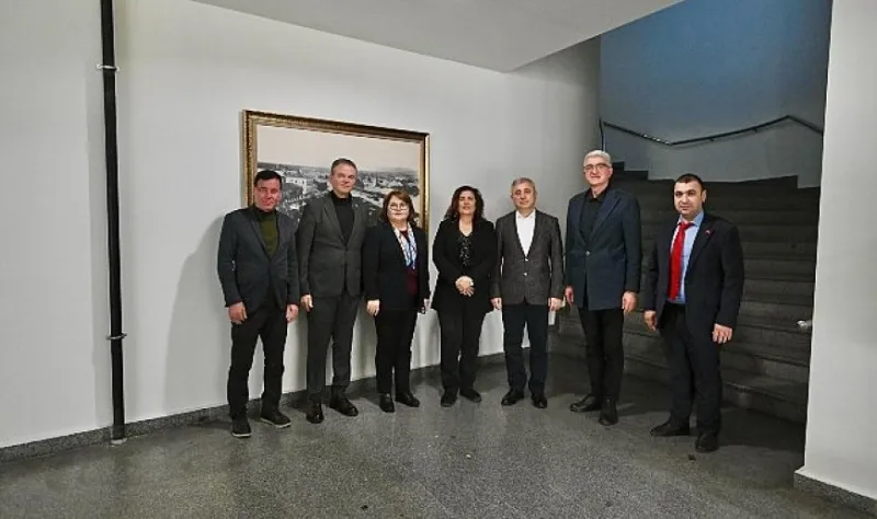 Başkan Çerçioğlu’na Gençay ve Didim Oda Başkanlarından Ziyaret