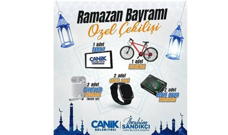 Bayram Hediyeleri Canik’ten