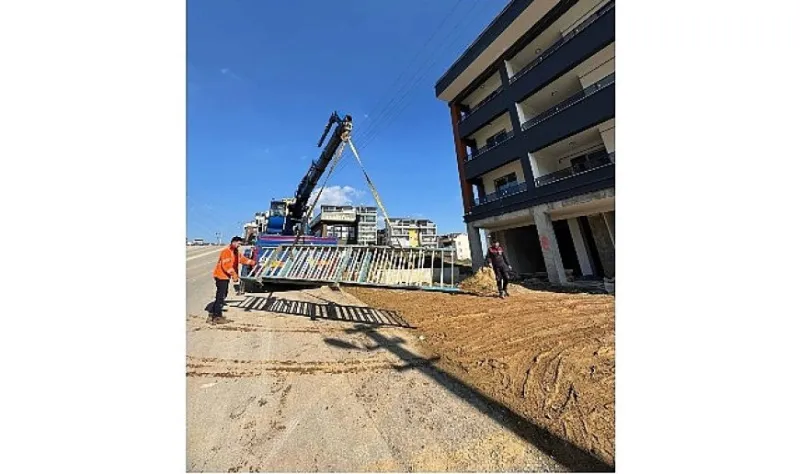 Büyükşehir’in kent estetiğine katkısı sürüyor