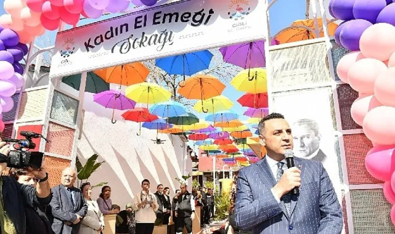 Çiğli’de “Kadın El Emeği Sokağı” Açıldı