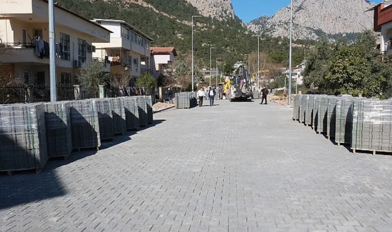 Göynük’te altyapı çalışması