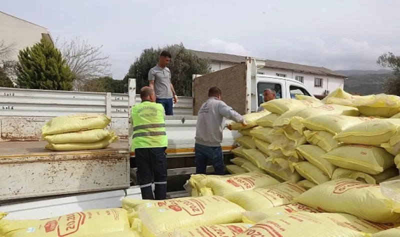 Güzelbahçe Belediyesi’nden Çiftçiye Desteğe Devam