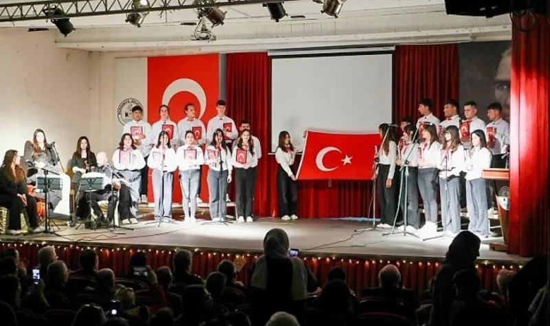İstiklal Marşı’nın kabulü burhaniye’de kutlandı 