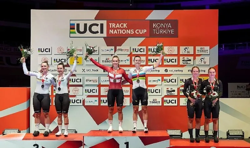 Konya UCI Pist Bisikleti Uluslar Kupası 2. Günü Madalya Sıralaması