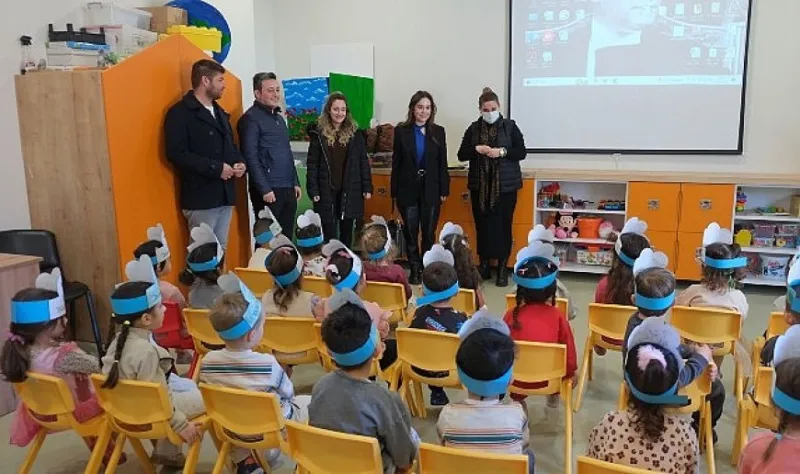 Minik öğrencilere suyun önemi anlatıldı