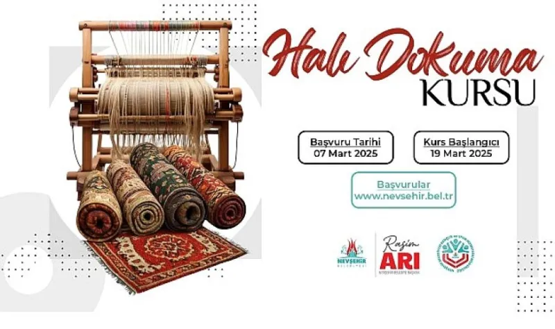 Nevşehir’de Halı Dokuma Kursu Açılacak