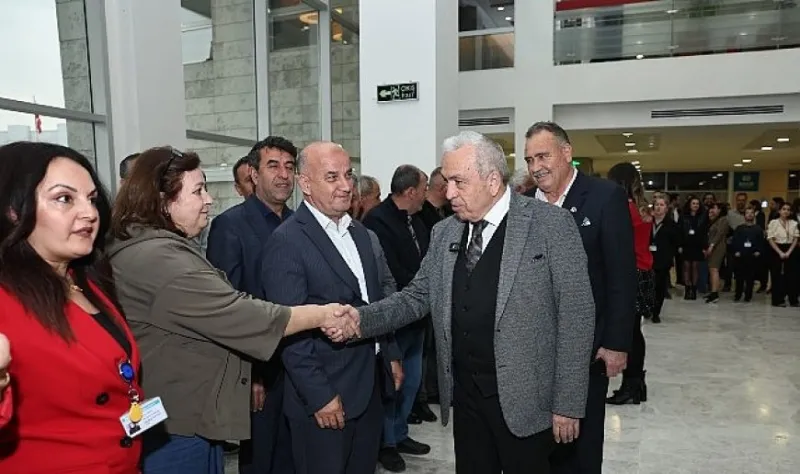 Nilüfer Belediyesi’nde geleneksel bayramlaşma