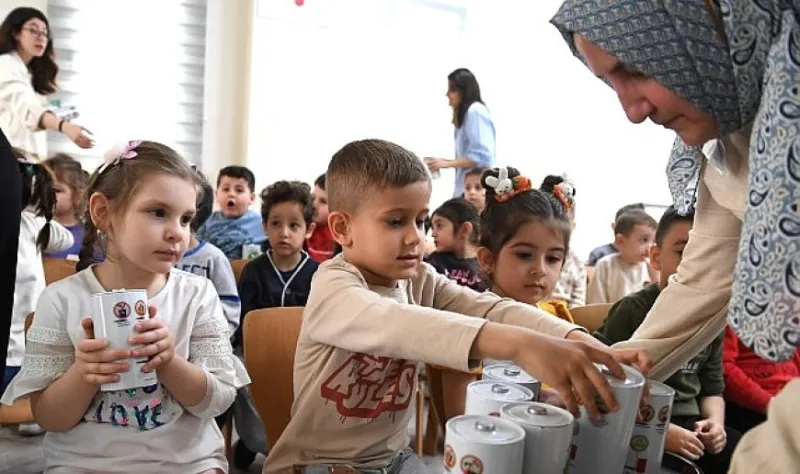Osmangazi’de çevreye duyarlı çocuklar yetişiyor