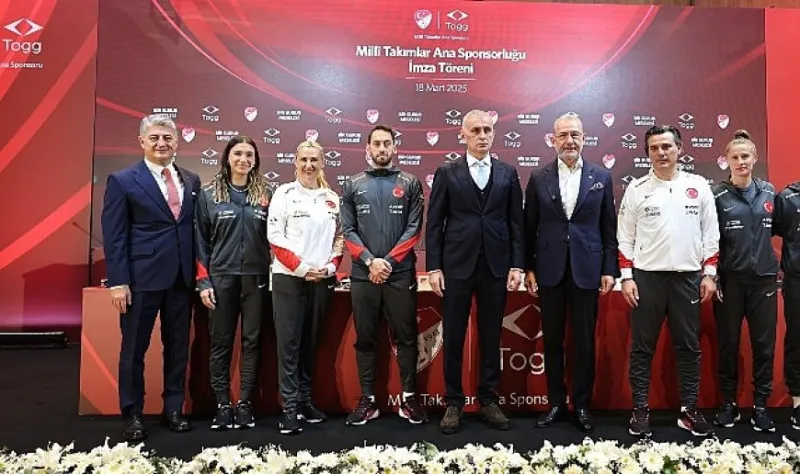 Togg, Milli Takımlar Ana Sponsoru Oldu