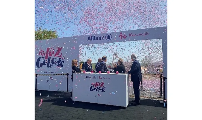Allianz Türkiye desteğiyle Koruncuk kızları için inşa edilecek yurt binasının temelleri atıldı