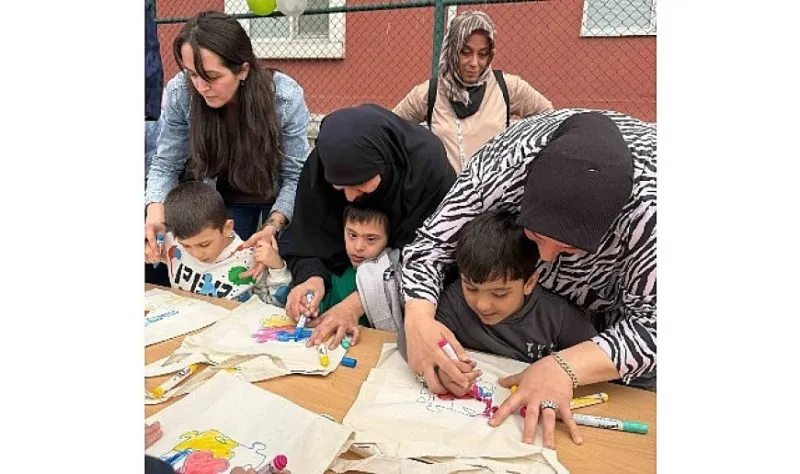 Özel çocuklar gönüllerince eğlendi