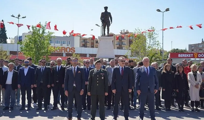 Ulu Önder Atatürk’ün Edremit’e gelişinin 91. Yılı coşkuyla kutlandı
