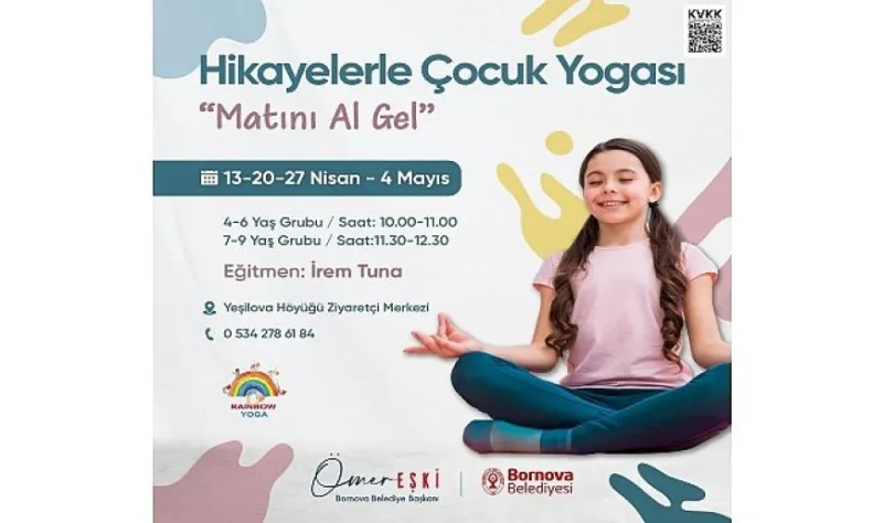 Yeşilova Höyüğü’nde Çocuk Yogası ve Sanat Terapisi Buluşması