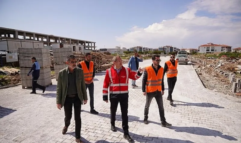 Yol yapım çalışmaları hızlandırıldı