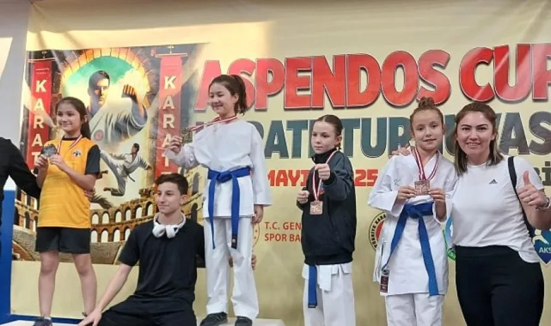 Aliağalı Karateciler Aspendos Cup Karate Turnavası’nda