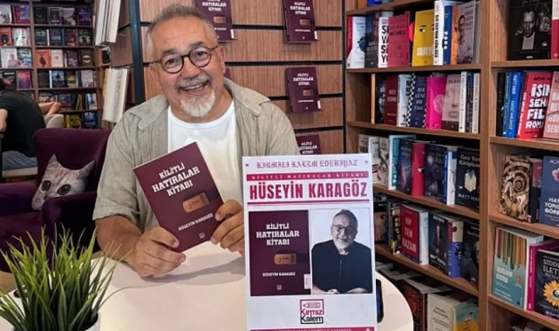 Hüseyin Karagöz’ün Kilitli Hatıralar kitabının imza günü yapıldı