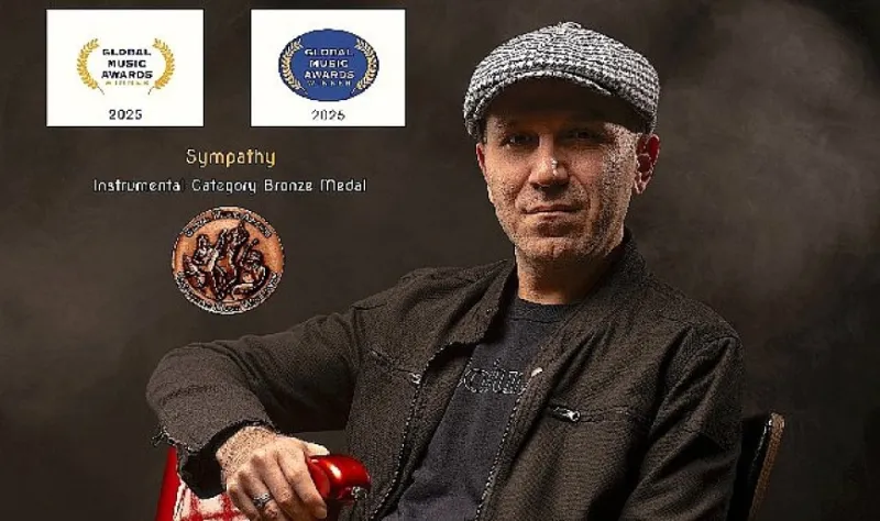 Özgür Aydın’ın ‘Sympathy’ Albümüne Global Music Awards’tan Ödül