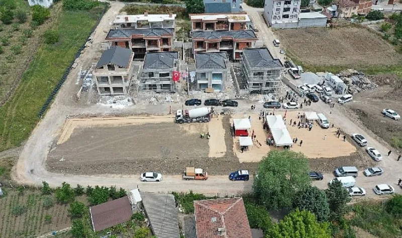 Aksungur Spor Tesisi için ilk harç döküldü