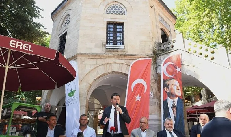 Başkan Aydın müjdeyi verdi Kozahan aslına uygun yenileniyor