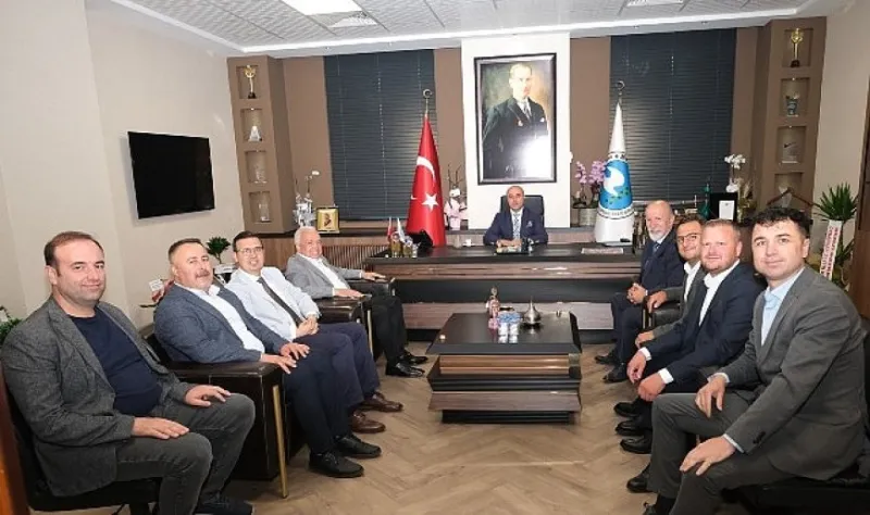 Başkan Şadi Özdemir’den Marmarabirlik’e hayırlı olsun ziyareti
