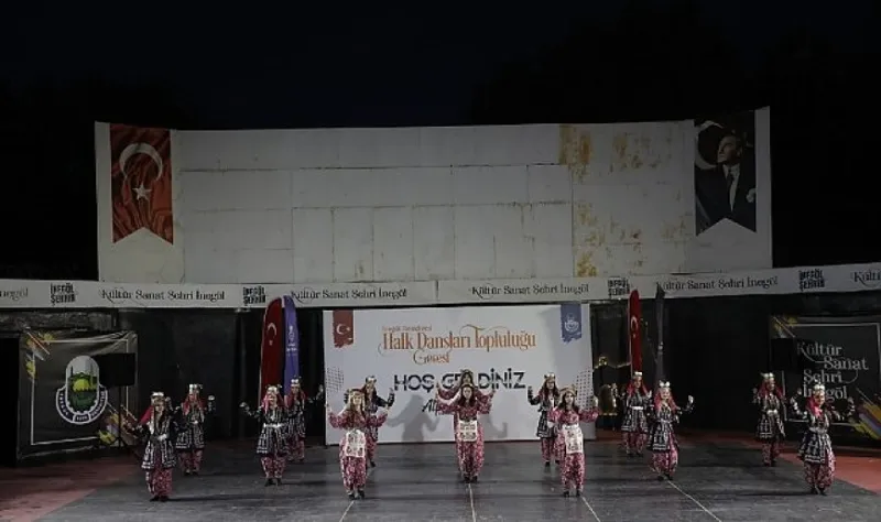 İnegöl’de Halk Dansları Gecesi İle Yaz Etkinlikleri Başladı