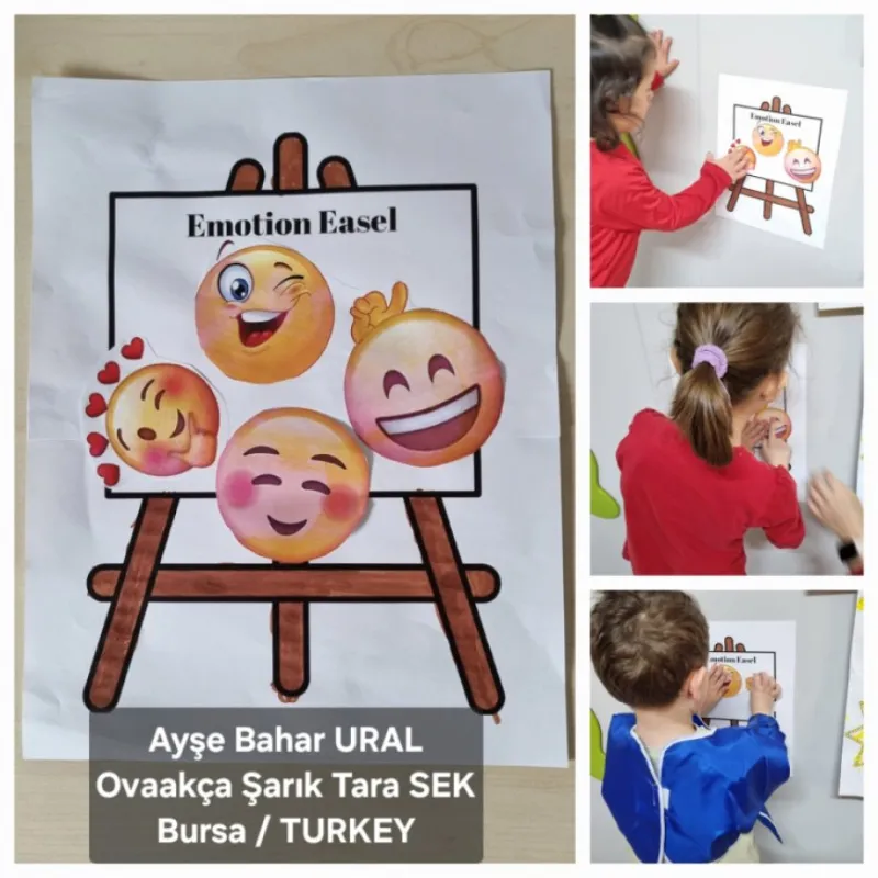 Özel çocuklar sanatla dünyayı renklendiriyor