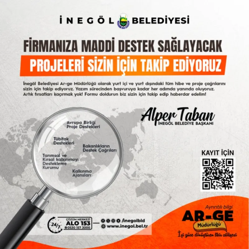 Bursa İnegöl Belediyesi’nden işletmelere destek odaklı çağrı