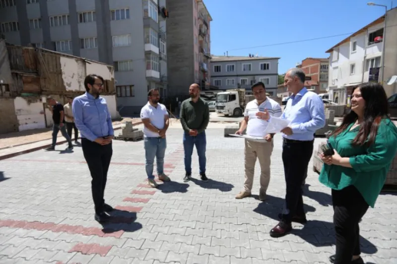 Bursa İnegöl’de kamulaştırılan alanlar otoparka dönüşüyor