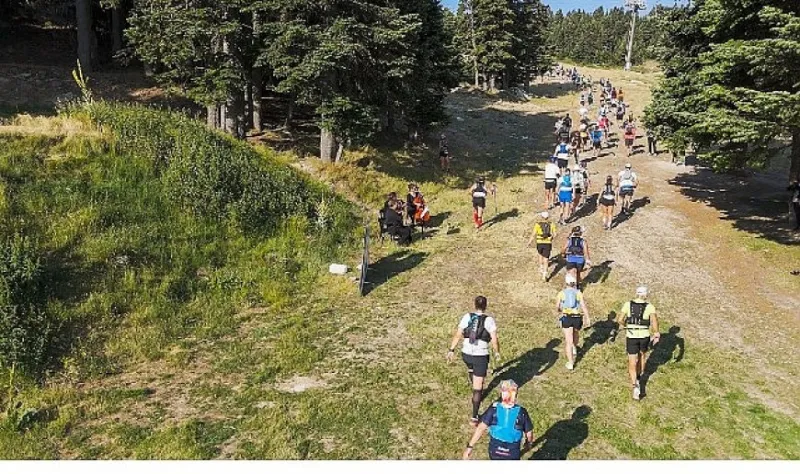Uludağ Premium Ultra Trail’de spor ve sanat buluştu