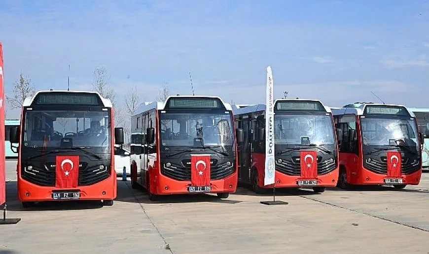 Manisa’da Toplu Taşımada Yenilenme Hamlesi Sürüyor
