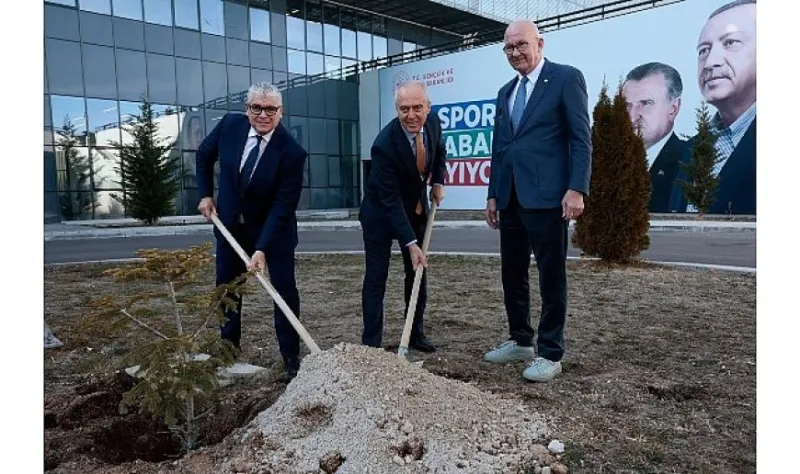 2026 UEC Avrupa Pist Bisikleti Şampiyonası Kapsamında Konya’da Anlamlı Ağaç Dikimi