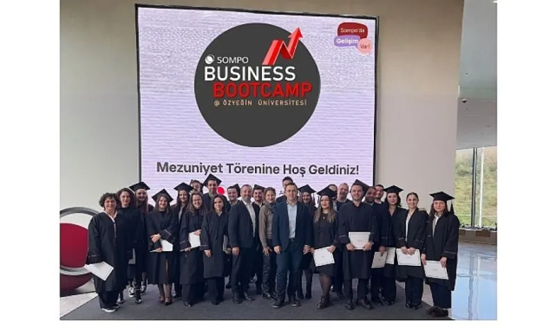 Sompo Sigorta Business Bootcamp Sertifika Programı dördüncü dönem mezunlarını verdi