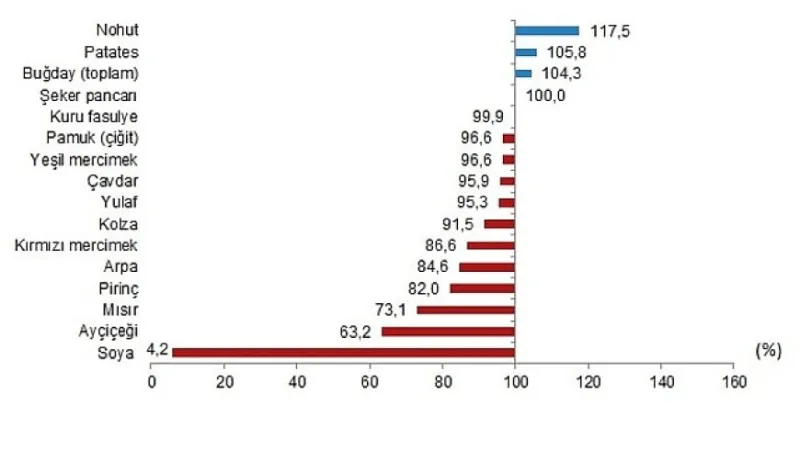Bitkisel Ürün Denge Tabloları, 2025