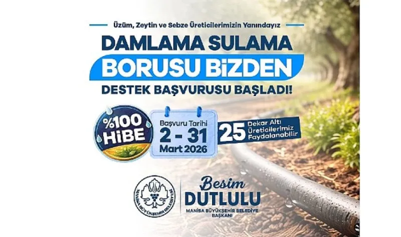 Büyükşehir’den Üreticilere Yüzde 100 Hibe Desteği