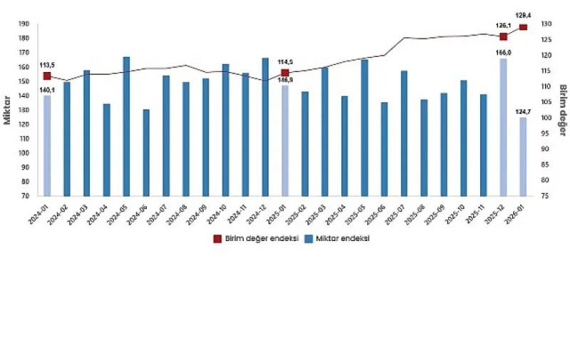 Dış Ticaret Endeksleri, Ocak 2026