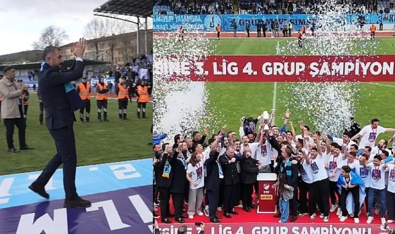 Kütahyaspor, 24 yıl sonra TFF 2. Lig'e yükseldi.