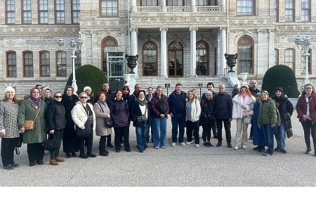 Maltepeliler, Dolmabahçe Sarayı’nı ziyaret etti