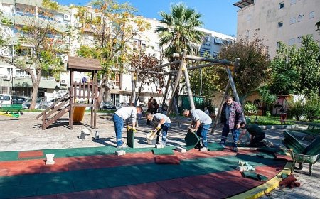 Karşıyaka’nın parkları tek tek yenileniyor