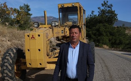 Bozdoğanlı Muhtardan Başkan Çerçioğlu’na Hizmet Teşekkürü