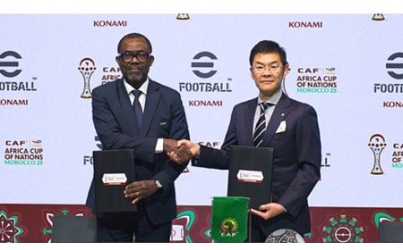Konami Digital Entertainment, Afrika Futbol Konfederasyonu (CAF) ile El Sıkıştı