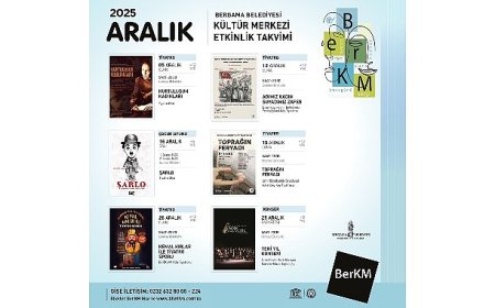 Bergama Belediyesi Kültür Merkezi’nde Aralık Ayı Dopdolu Geçecek