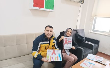 Batman Kozluk Devlet Hastanesi’nde AIDS farkındalığı