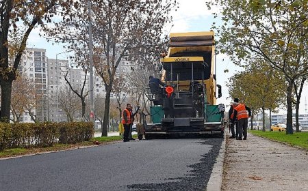 Osmangazi’de Park İçi Yollar Yenilendi