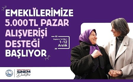 Üsküdar Belediyesi’nin “Emeklilere Pazar Alışverişi Desteği” Yeniden Başlıyor