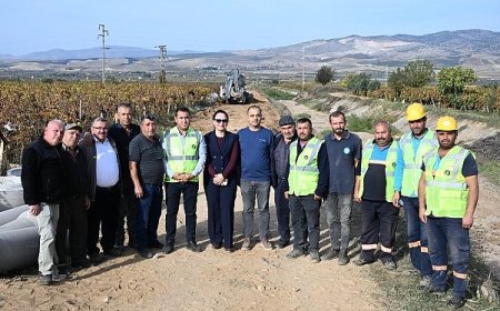 Alaşehir’de 30 Yıllık Altyapı Çilesi Son Buluyor