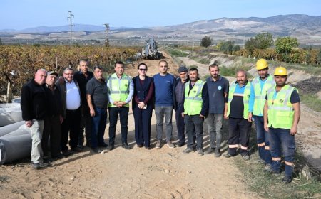 Manisa Alaşehir’de 30 yıllık altyapı çilesi son buluyor