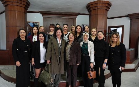 Kadın Girişimcilerden Başkan Hatice Gençay’a Ziyaret
